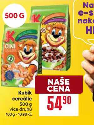 Kubik cereálie 500 g 