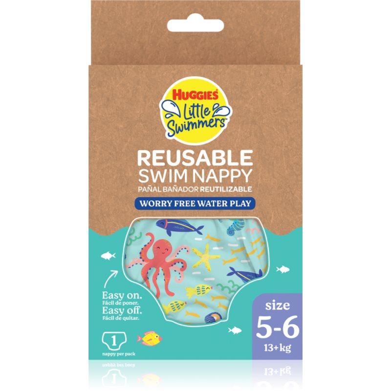 Huggies Little Swimmers Reusable 5/6 pratelné plenkové plavky 13 kg+ 1 kg