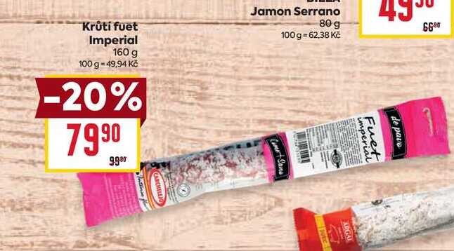 Krůtí fuet Imperial 160 g