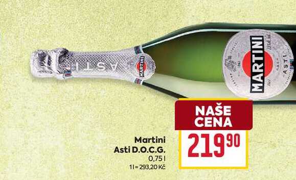 Martini Asti D.O.C.G. 0,75l