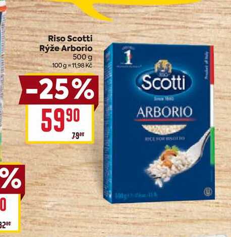 Riso Scotti Rýže Arborio 500 g 