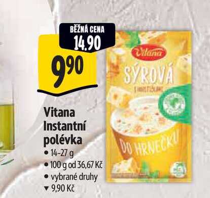  Vitana Instantní polévka 14-27 g  