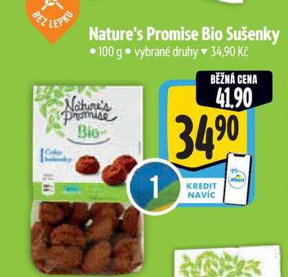  Nature's Promise Bio Sušenky 100 g 