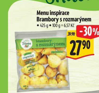   Menu inspirace Brambory s rozmarýnem 425 g 