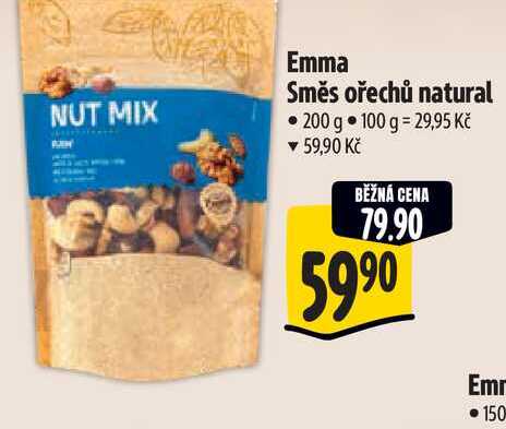   Emma Směs ořechů natural  200 g  