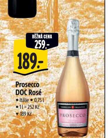   Prosecco DOC Rosé 0,75 l