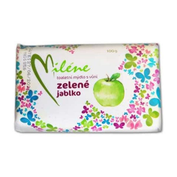 Miléne Tuhé mýdlo Zelené jablko