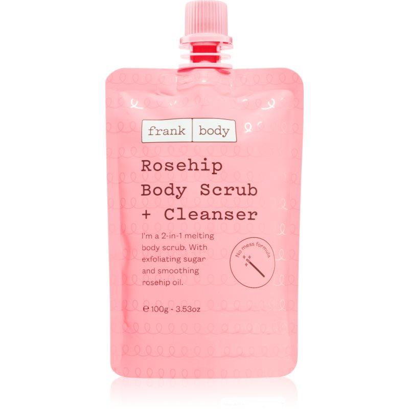 Frank Body Rosehip čisticí tělový peeling 2 v 1 100 g