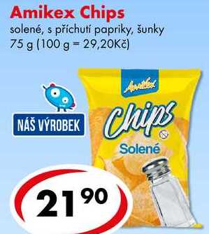 Amikex Chips, 75 g 