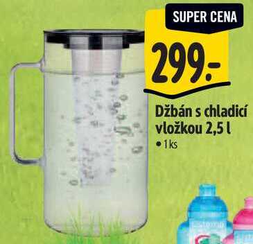 Džbán s chladicí vložkou 2,5 l