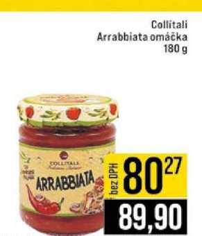 Collitali Arrabbiata omáčka 180 g 