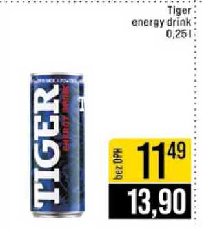 Tiger energy drink 0,25l 