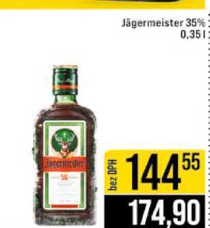 Jägermeister 35% 0,35l