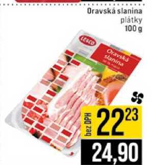 Oravská slanina plátky 100 g 