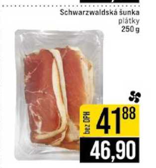 Schwarzwaldská šunka plátky 250g