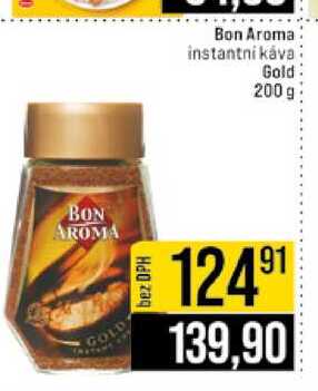Bon Aroma instantni káva Gold 200 g 