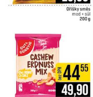 Oříšky směs med + sul 200 g 
