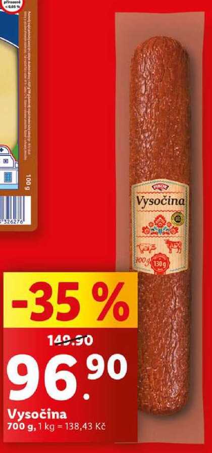 Vysočina, 700 g