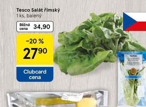Tesco Salát římský, 1 ks