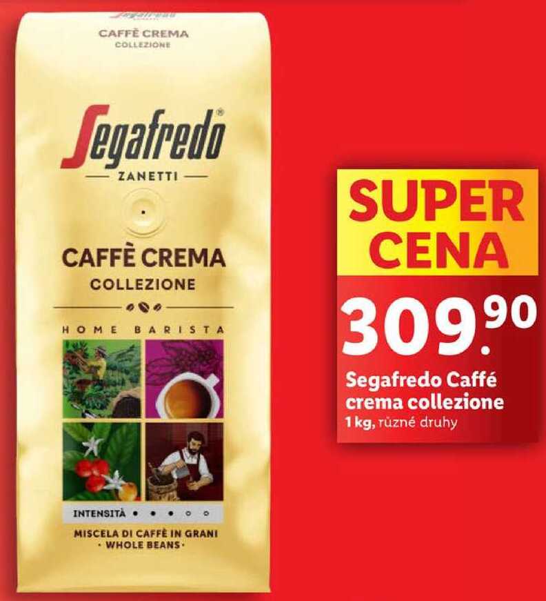 Segafredo Caffé crema collezione, 1 kg