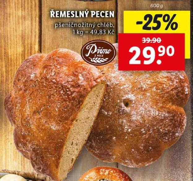 ŘEMESLNÝ PECEN, 600 g