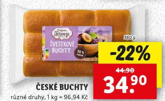 ČESKÉ BUCHTY, 360 g