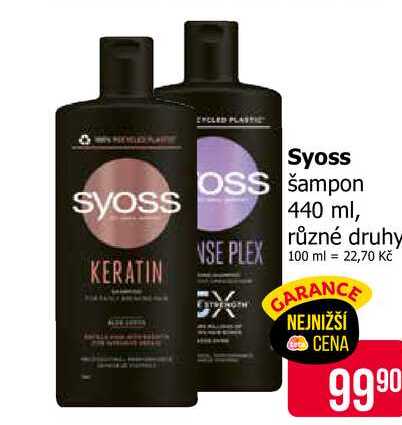 Syoss šampon 440 ml