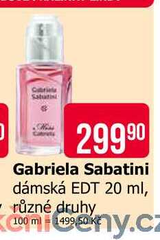 Gabriela Sabatini dámská EDT 20 ml