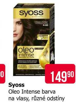 Syoss Oleo Intense barva na vlasy 