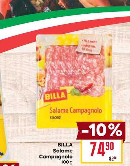 BILLA Salame Campagnolo 100 g