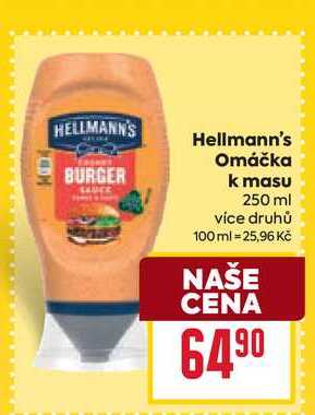 Hellmann's Omáčka k masu 250 ml 