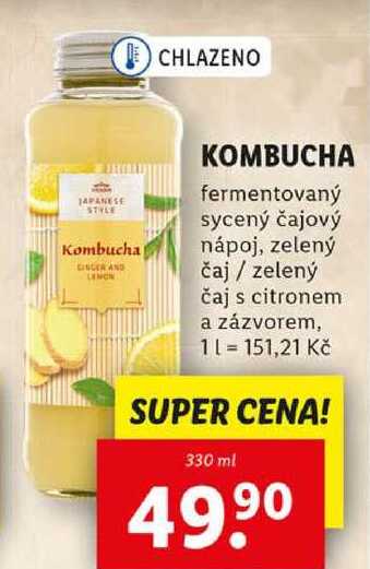 KOMBUCHA, 330 ml