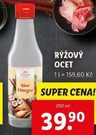 RÝŽOVÝ OCET, 250 ml