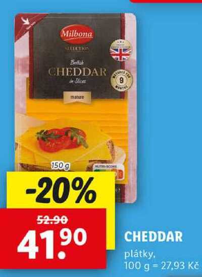CHEDDAR, 150 g