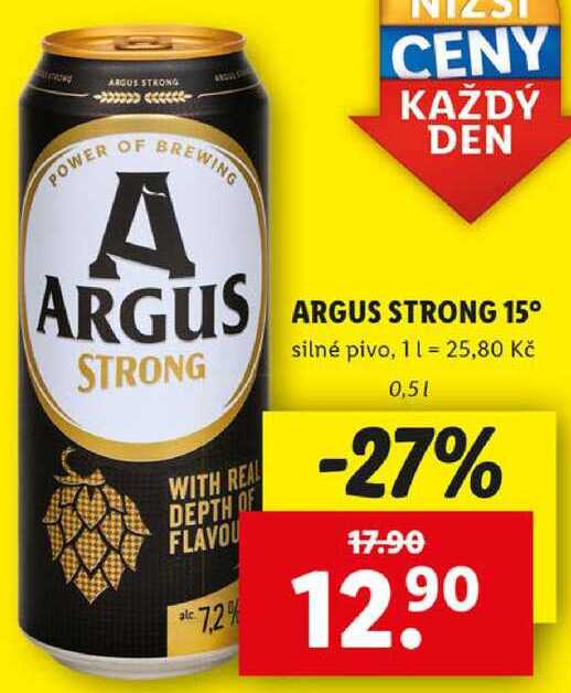 ARGUS STRONG 15°, 0,5 l