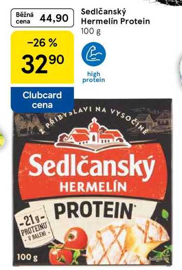 Sedlčanský Hermelín Protein, 100 g