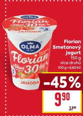 Florian Smetanový jogurt 150 g