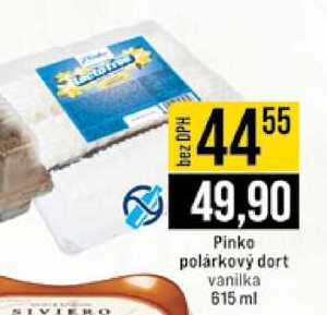 Pinko polárkový dort vanilka 615 ml 