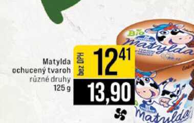 Matylda ochucený tvaroh různé druhy 125 g 