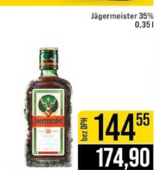 Jägermeister 35% 0,35l
