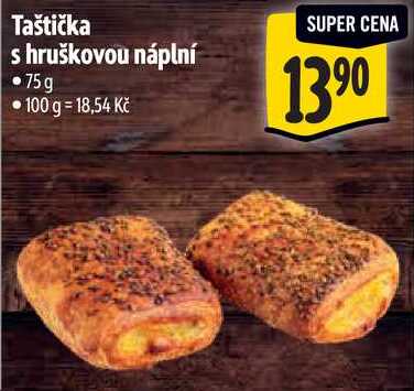 Taštička s hruškovou náplní, 75 g