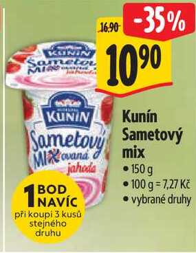 Kunín Sametový mix, 150 g