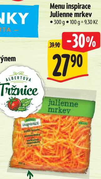 Menu inspirace Julienne mrkev, 300 g