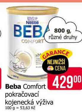 NESTLÉ BEBA COMFORT 800g