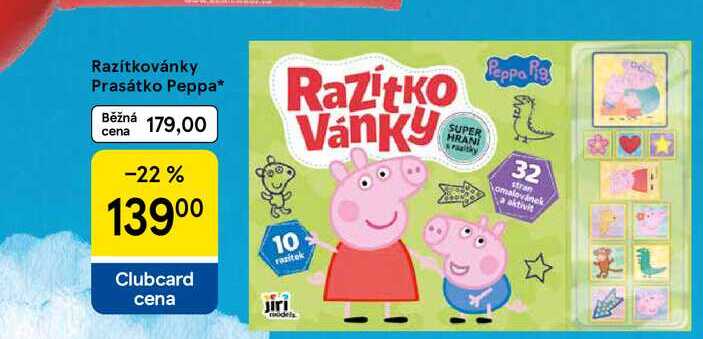 Razítkovánky Prasátko Peppa