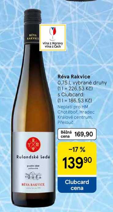 Réva Rakvice, 0,75 l