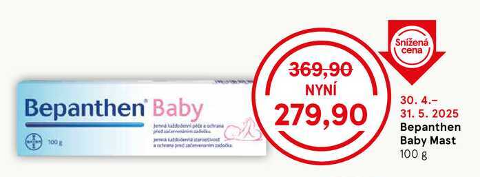 Bepanthen Baby mast, 100 g  