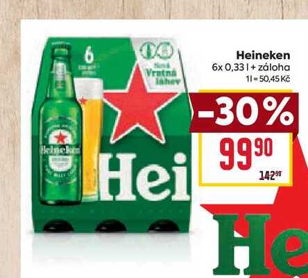 Heineken 6x 0,33l