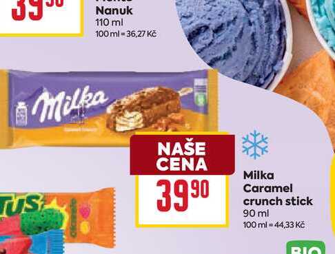 Milka Caramel crunch stick 90 ml