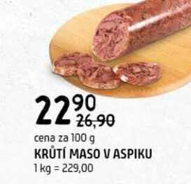 Krůtí maso v aspiku 100g